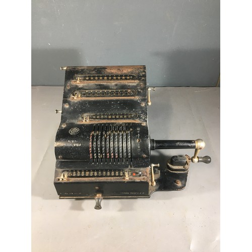 326 - Brunsviga Nova Model 6T 20 514 Mechanical Calculator.