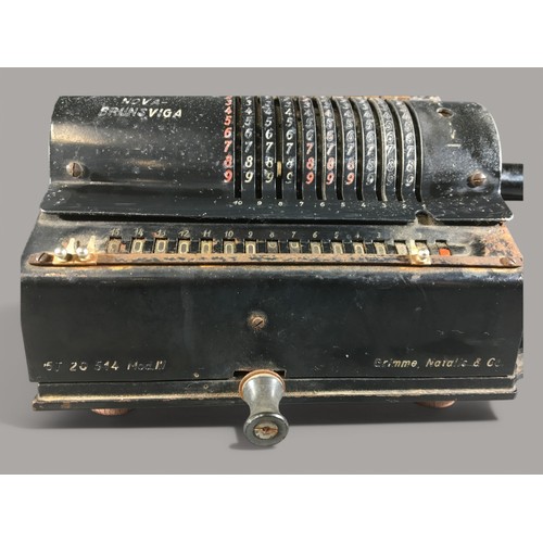 326 - Brunsviga Nova Model 6T 20 514 Mechanical Calculator.