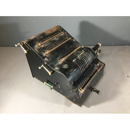 326 - Brunsviga Nova Model 6T 20 514 Mechanical Calculator.