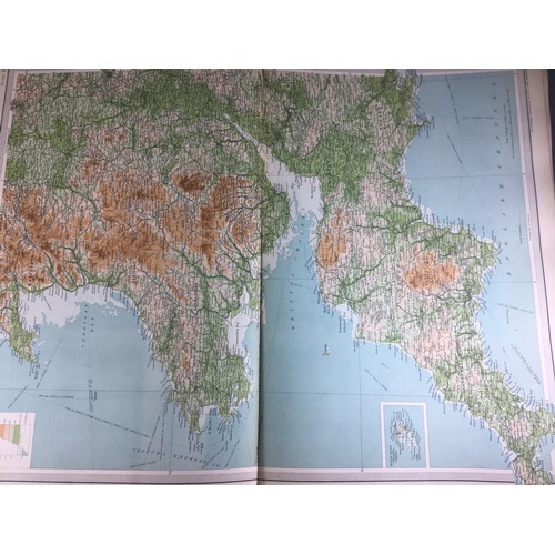 287 - 1922 Times Survey Atlas of the World and a 1920's Selfridge Edition Times Atlas and Gazeteer of the ... 