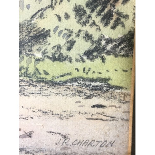 330 - J.R Charlton British Early 20th Century - Pair of Signed Water Colours. J.R. Charton was an English ... 