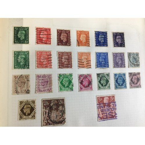 274 - Six Stamp Albums Containing Victorian and Later English, World and Common Wealth Stamps. Penny Red e... 