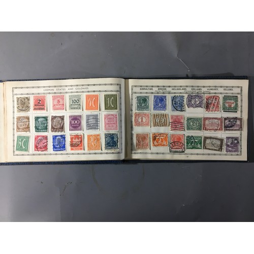 274 - Six Stamp Albums Containing Victorian and Later English, World and Common Wealth Stamps. Penny Red e... 