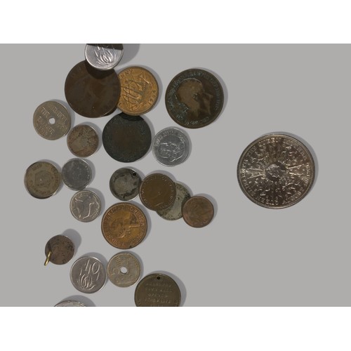 98 - Wide and Varied Coin and Notes Collection to include - Ancient Coins, Proof Set, Defense Medal With ... 