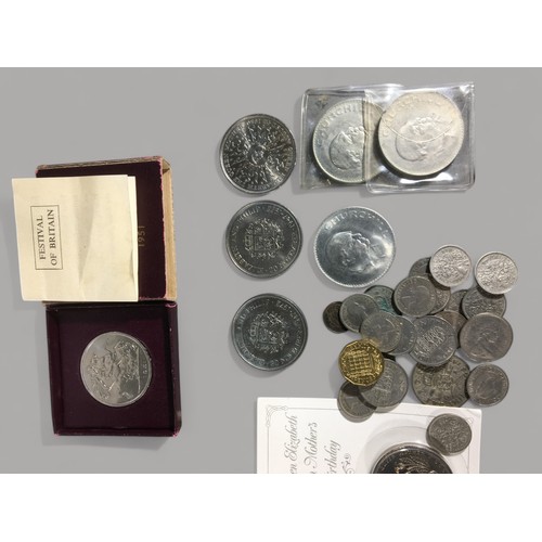 98 - Wide and Varied Coin and Notes Collection to include - Ancient Coins, Proof Set, Defense Medal With ... 