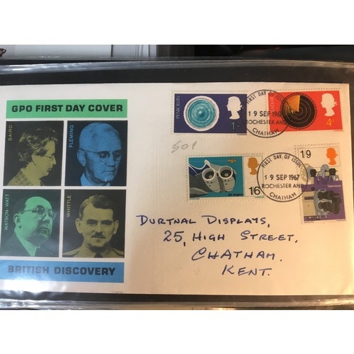 250 - 5 x Albums of First Day Covers from 1965 Onwards.