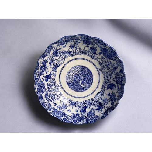 130 - A collection of Japanese ceramics.Including two hand painted Yamatoku porcelain chargers, A Satsuma ... 