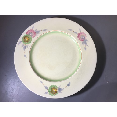 104 - 13 x Pieces of Clarice Cliff Sundew Pattern Dinner Ware.