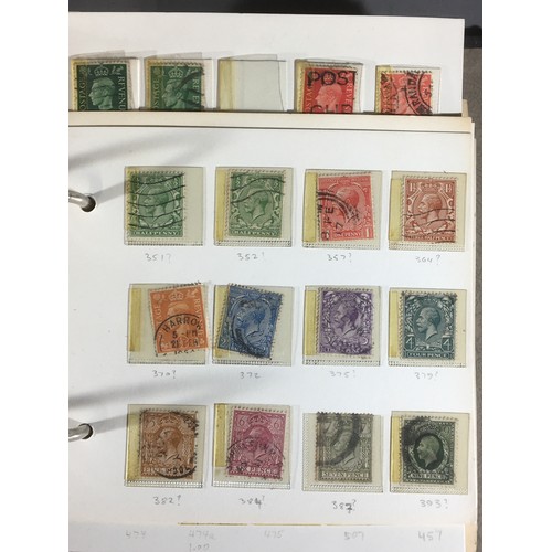 251 - Two Stamp Albums, to include a  page of Victorian Penny Red Stamps plus Half Penny and other coloure... 