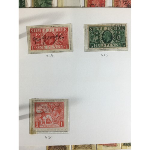 251 - Two Stamp Albums, to include a  page of Victorian Penny Red Stamps plus Half Penny and other coloure... 