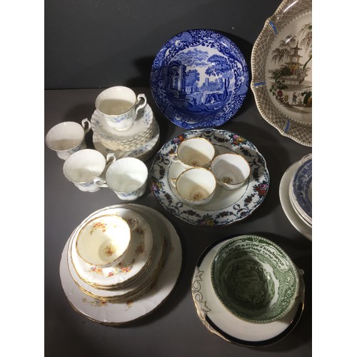 386 - Large Collection of 19th Century and Later Porcelain and Transfer Wares - to include Copeland, Early... 