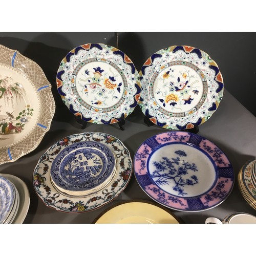 386 - Large Collection of 19th Century and Later Porcelain and Transfer Wares - to include Copeland, Early... 