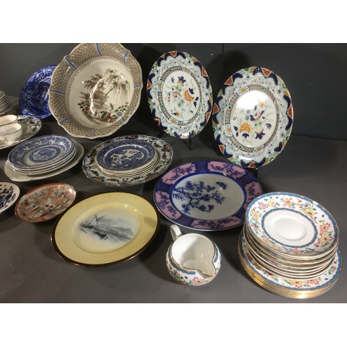 386 - Large Collection of 19th Century and Later Porcelain and Transfer Wares - to include Copeland, Early... 