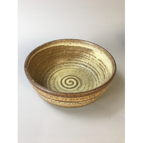 138 - Ray Hoole Studio Pottery Small Collection to include Serpent Motif Plate, Fruit Bowl, Vase, Candlest... 