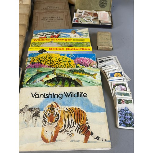 13 - A Large collection of Cigarette Cards and other collectable card sets
