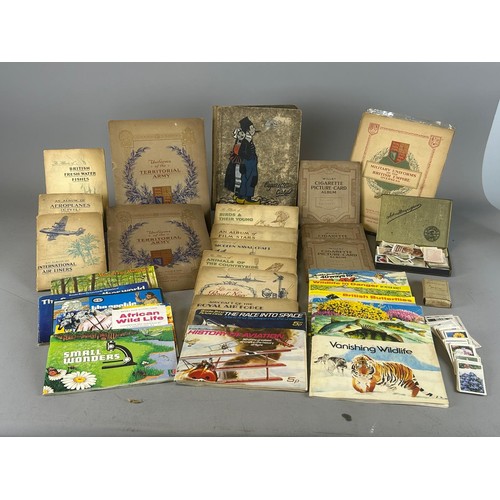 13 - A Large collection of Cigarette Cards and other collectable card sets
