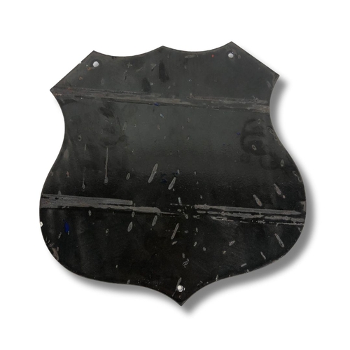 61 - Cast metal Ford Mustang 66 Sign
Size 12