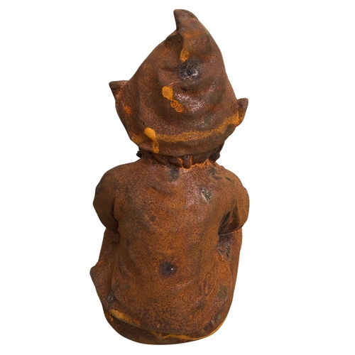 1049 - Cast Metal Garden Rustic Elf ref 31