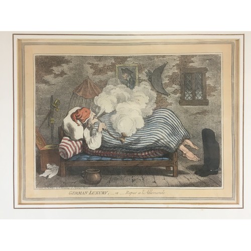 53 - Circa 1800 Pair of Hand Coloured Prints 