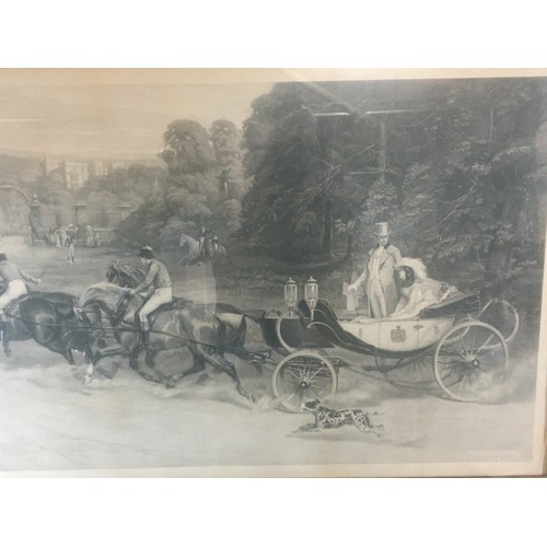 297 - Samuel Edmund Waller 1850-1903, Large Monochrome Print, Engraved by E Gilbert Hester. Framed and Gla... 