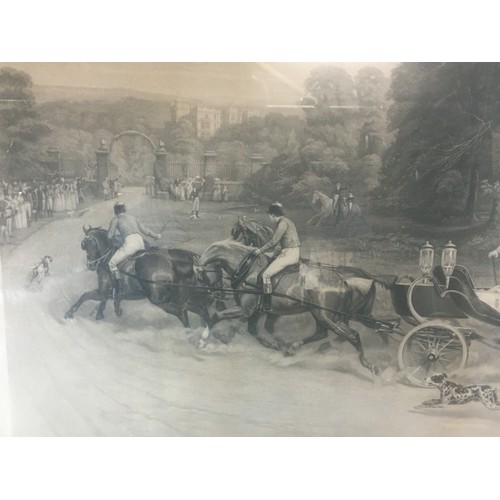 297 - Samuel Edmund Waller 1850-1903, Large Monochrome Print, Engraved by E Gilbert Hester. Framed and Gla... 