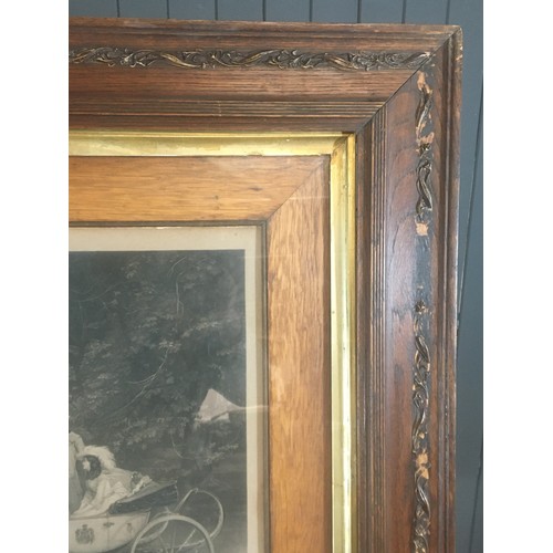 297 - Samuel Edmund Waller 1850-1903, Large Monochrome Print, Engraved by E Gilbert Hester. Framed and Gla... 