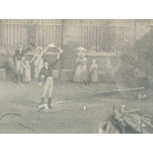 297 - Samuel Edmund Waller 1850-1903, Large Monochrome Print, Engraved by E Gilbert Hester. Framed and Gla... 