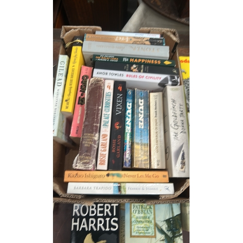 111 - Collection of assorted 20th–21st-century fiction and non-fiction hardbacks and paperbacks, including... 