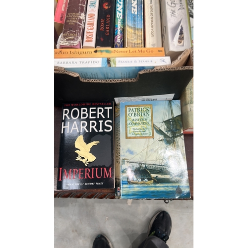 111 - Collection of assorted 20th–21st-century fiction and non-fiction hardbacks and paperbacks, including... 