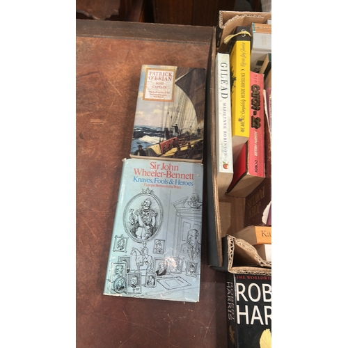 111 - Collection of assorted 20th–21st-century fiction and non-fiction hardbacks and paperbacks, including... 