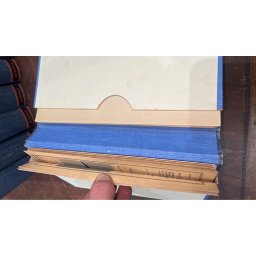 116 - Set of seven hardback volumes comprising “Aero Engineering – Charts” and Volumes I–III Parts 1–2, pu... 