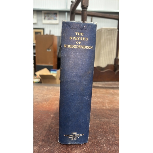 118 - Botanical reference volume “The Species of Rhododendron”, published by The Rhododendron Society, Lon... 