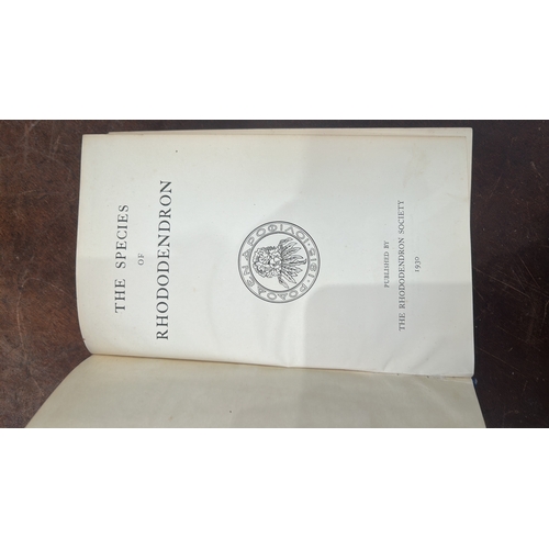 118 - Botanical reference volume “The Species of Rhododendron”, published by The Rhododendron Society, Lon... 