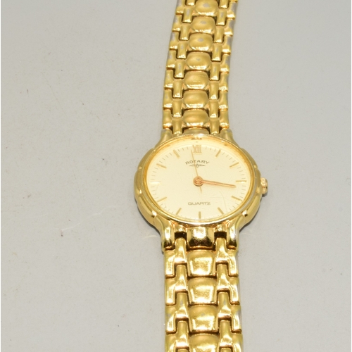 9 - Fendi ladies Stainless steel watch with stainless steel strap and Papers together a gold tone ladies... 