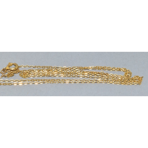 109 - 9ct gold pendant necklace.  Cherub top on a Heart centrally set with an Amethyst sphere.  On a 9ct g... 