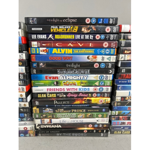 Collection of various dvds