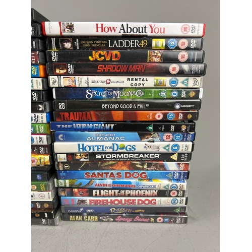 Collection of various dvds