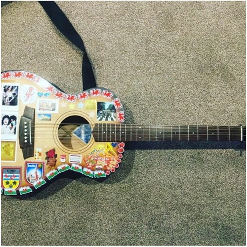 1 - James Dean Bradfield Cole Clarke guitar – This Guitar will be played during his Valley Aid set on Sa... 