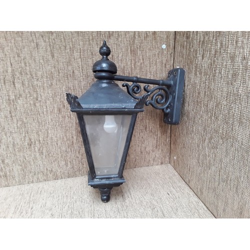 94 - Vintage cast iron outside light