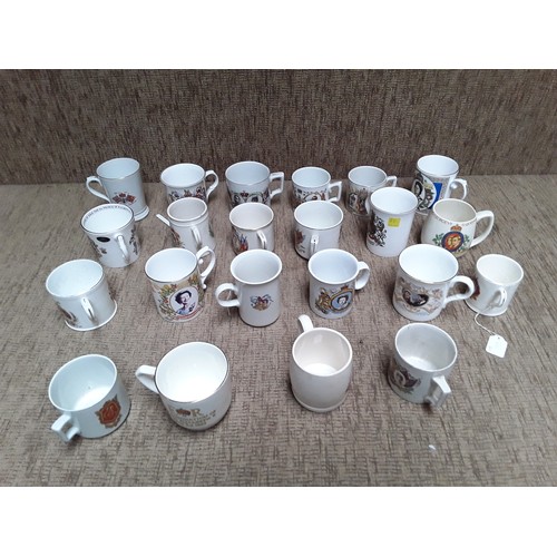 199 - collection of coronation cups