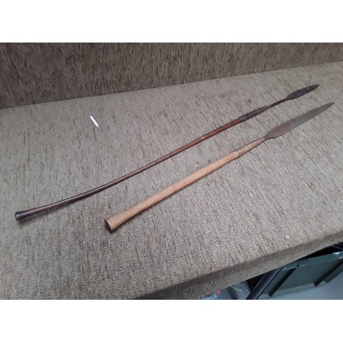 200 - One  iklwa spear and one assegai spear