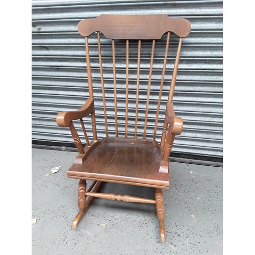 677 - Large Pine Rocking chair