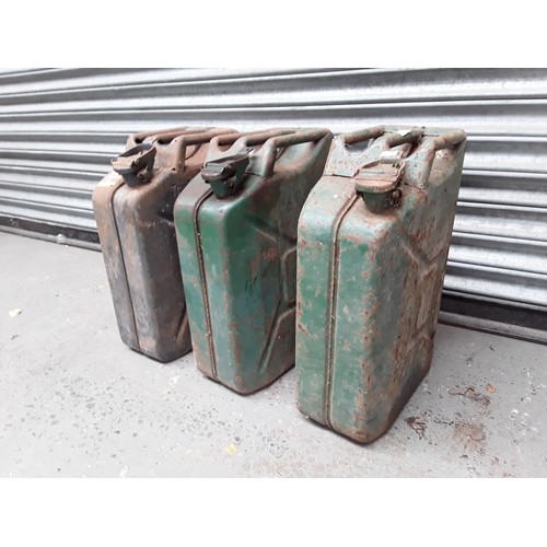 248 - Three 5 Gallon Jerry cans