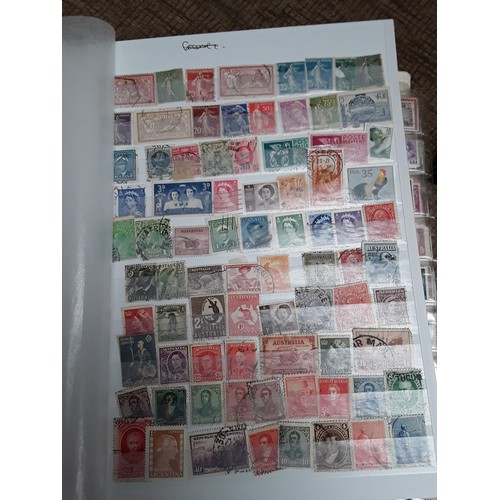 712 - Two books of British and foreign stamps including queen Victoria