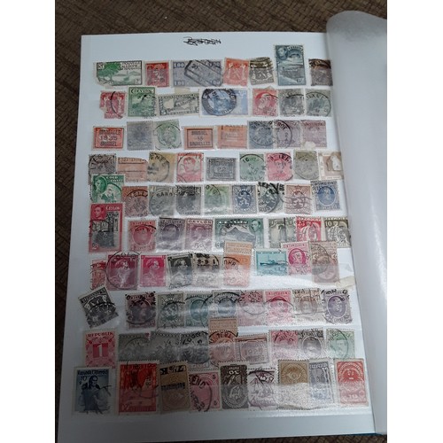 712 - Two books of British and foreign stamps including queen Victoria