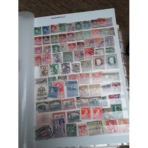 712 - Two books of British and foreign stamps including queen Victoria