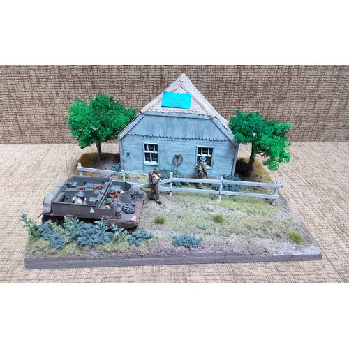 723 - WW2 Diorama with Excellent detailing. (French Farm)