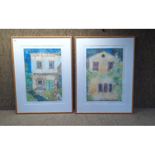 183 - Two limited edition prints by Delia Delafield 