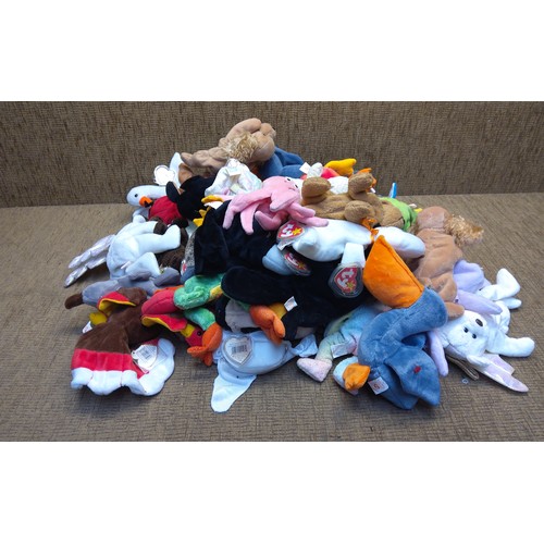 194 - Approx. 50 Ty Beanie Babies.