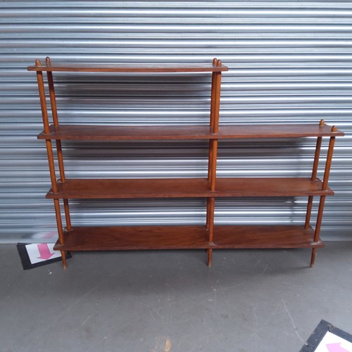 50 - Wooden four tier book shelf.